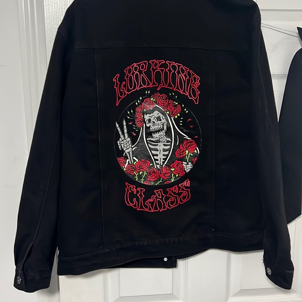 Lurking class denim jacket size M mens